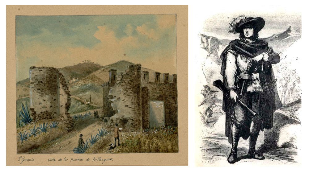 Según la leyenda el famoso bandolero Joan de Serrallonga se escondía en los restos del Palacio del rey Martí en Bellesguard.