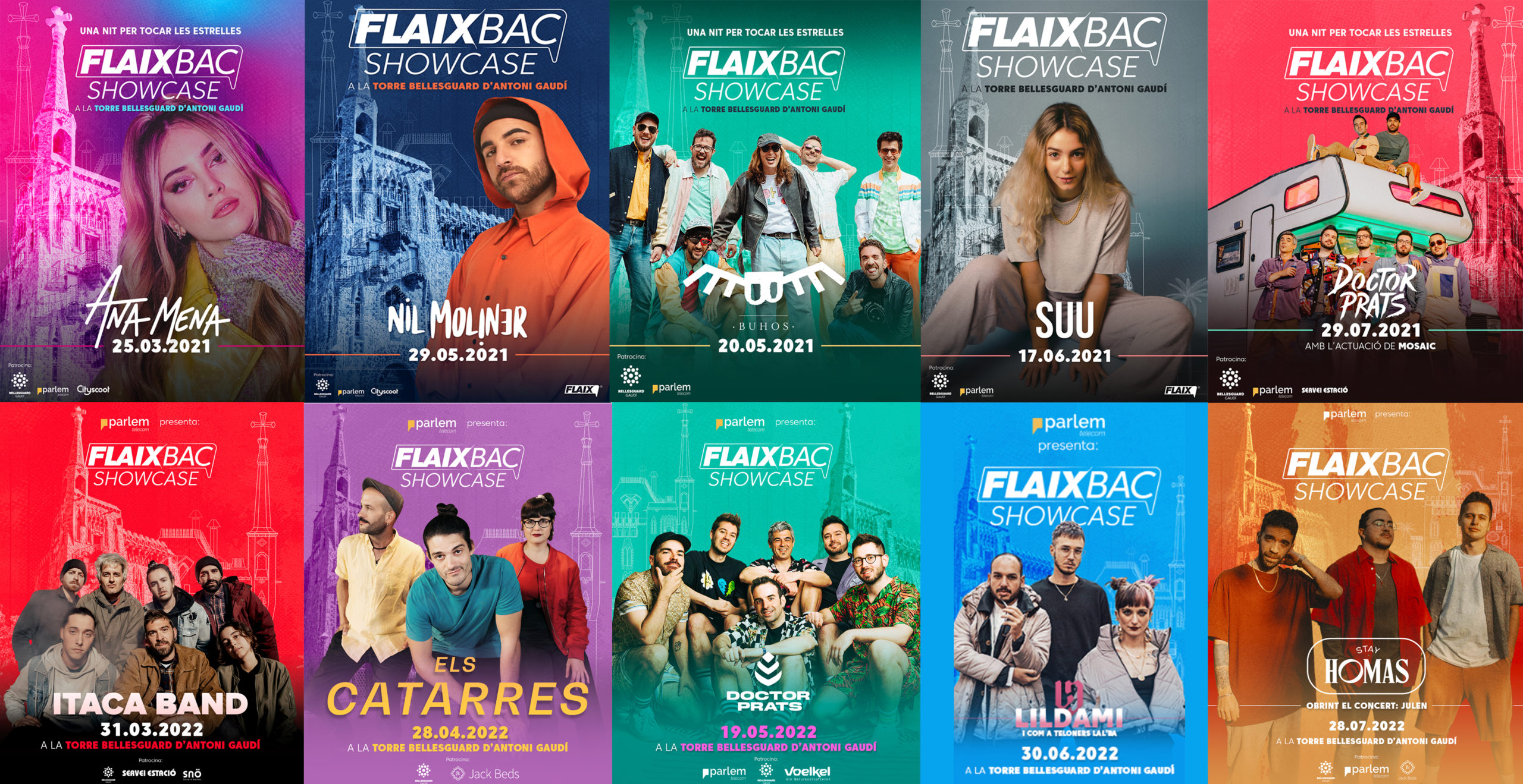 Did you know? Flaixbac Showcase Concerts at Torre Bellesguard