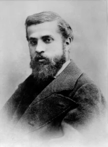 Antoni Gaudí en 1878, con 26 años, cuando tenía fama de dandi.